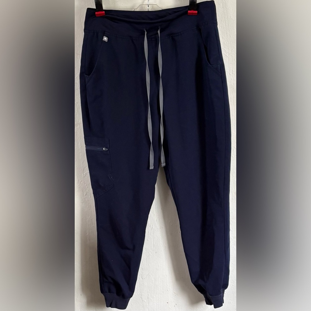 FIGS Zamora Navy Blue Jogger Scrub Pants Size M/P
